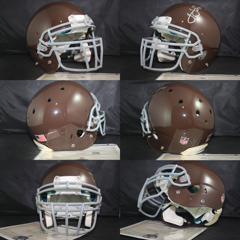 Sports Game Used Football Helmets